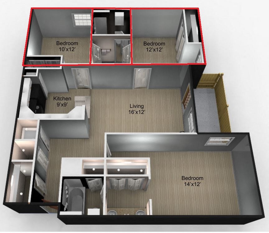 C2 floor plan apartments in austin tx